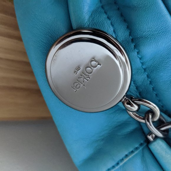 Botkier Leather Purse – Turquoise, Includes Dustbag - Picture 2 of 7